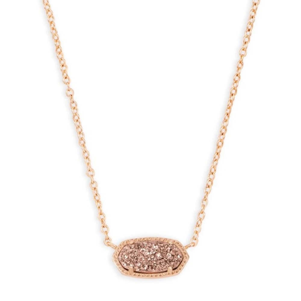 rose gold elisa kendra scott necklace
